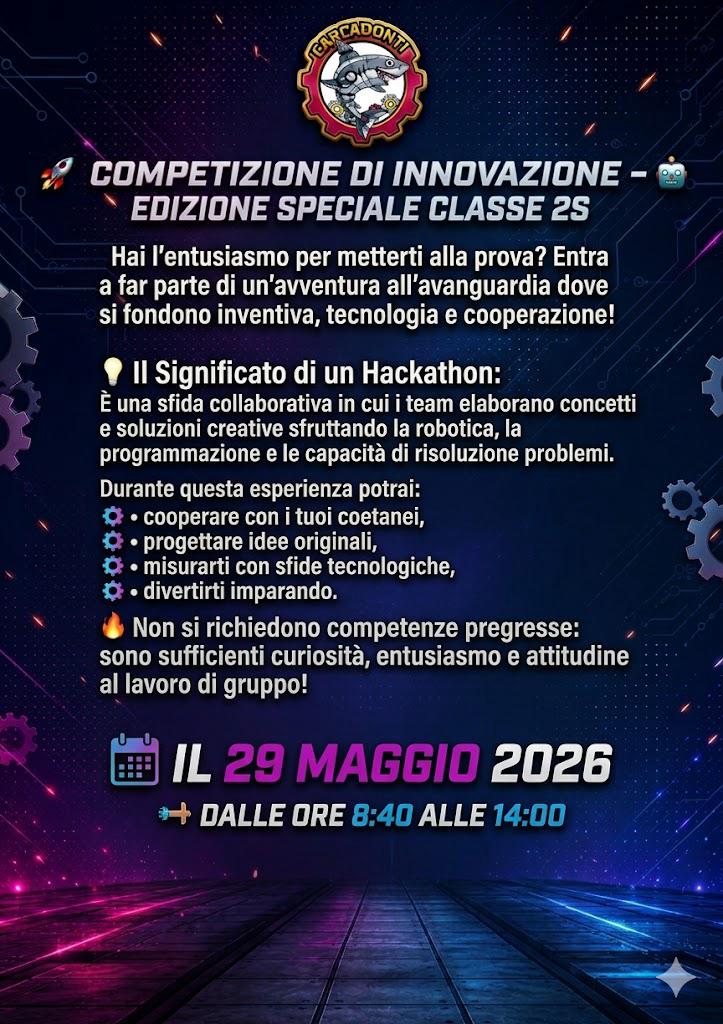 Locandina Evento di Robotica 29 maggio 2026